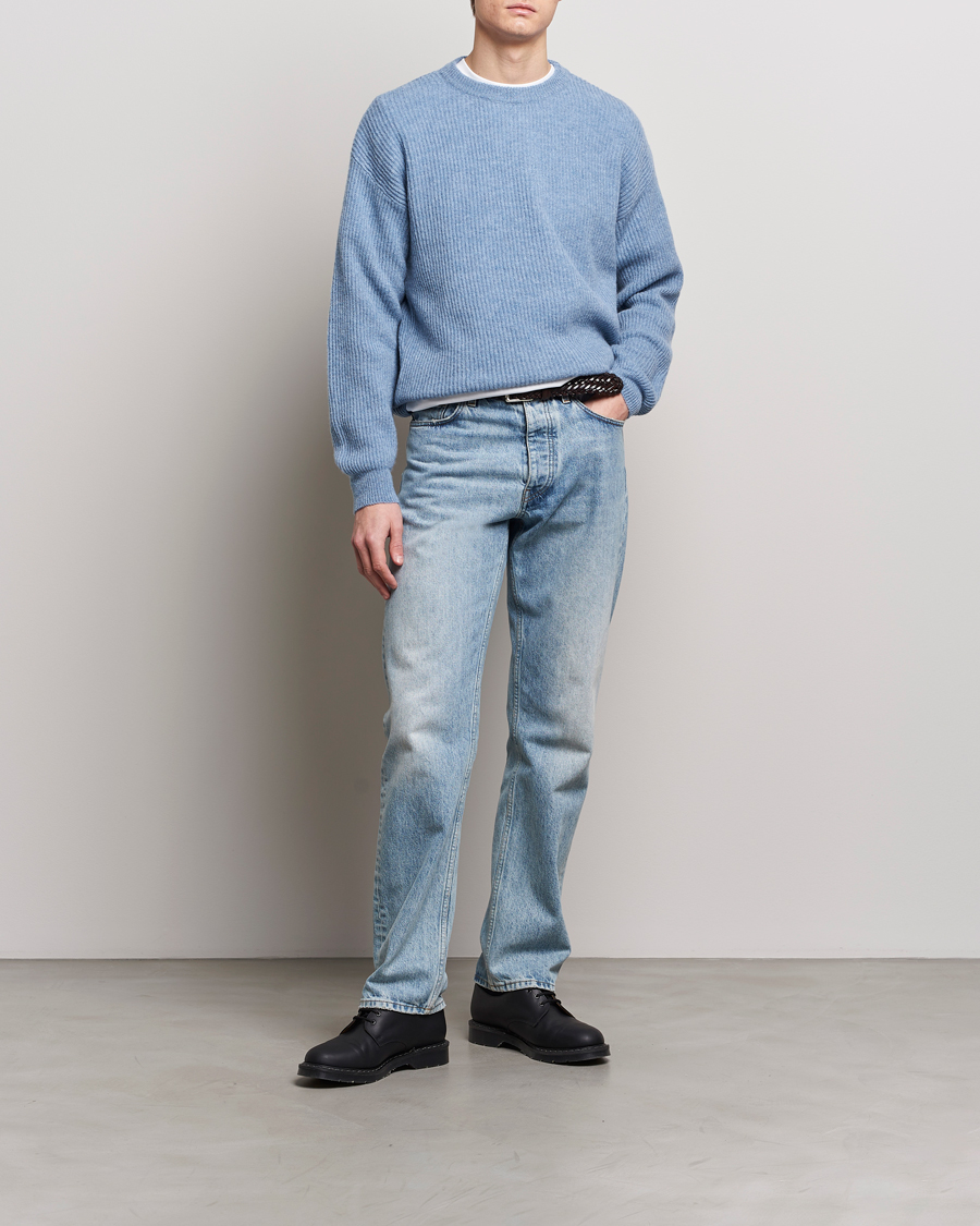 Heren | Truien | Sunflower | Air Rib Knit Blue
