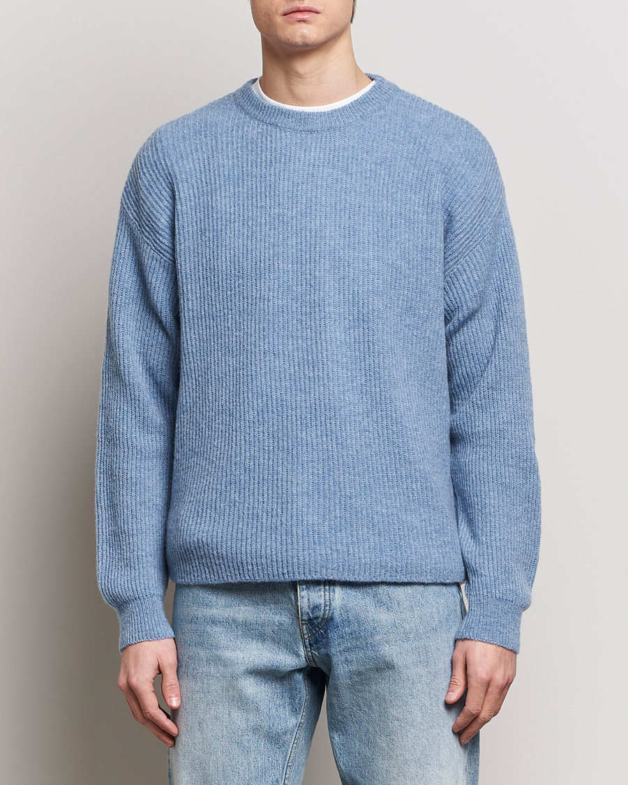 Heren | Sunflower | Sunflower | Air Rib Knit  Blue