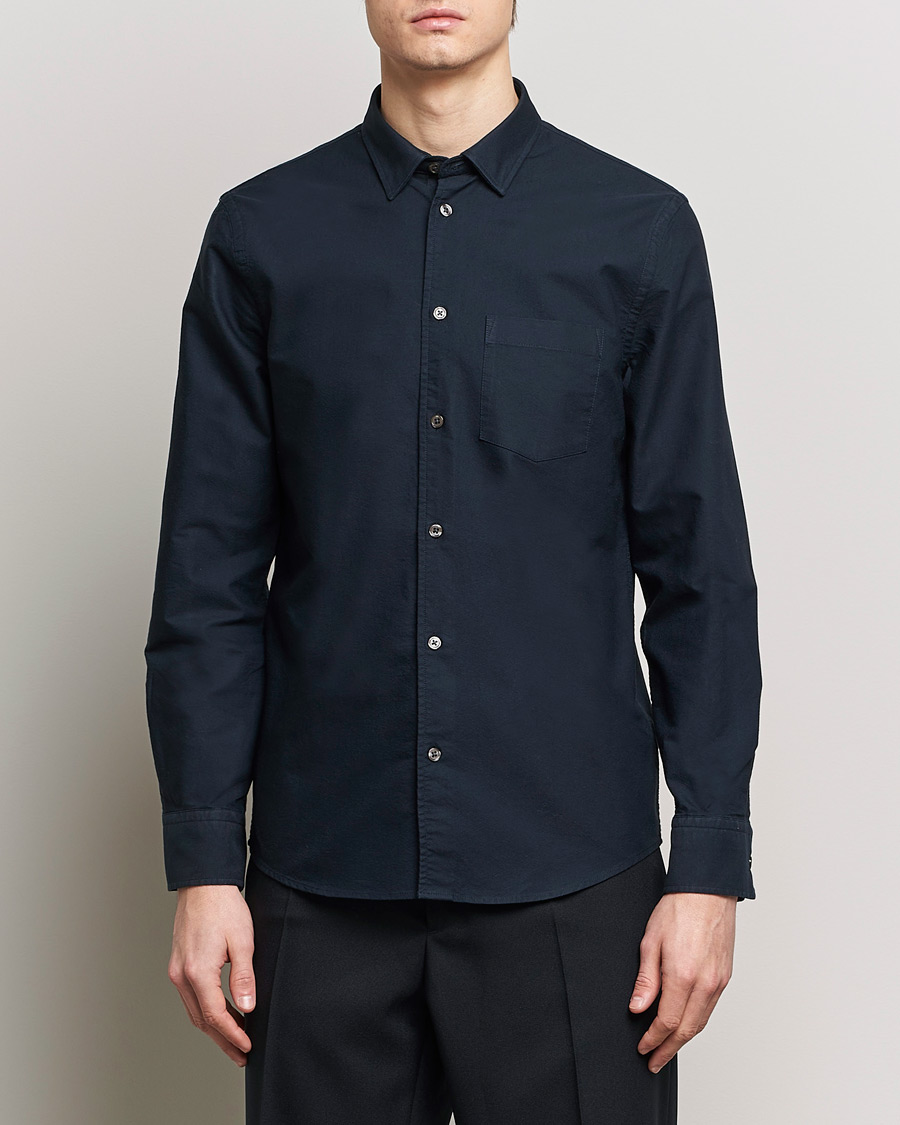 Heren | Kleding | Filippa K | Tim Oxford Shirt Navy