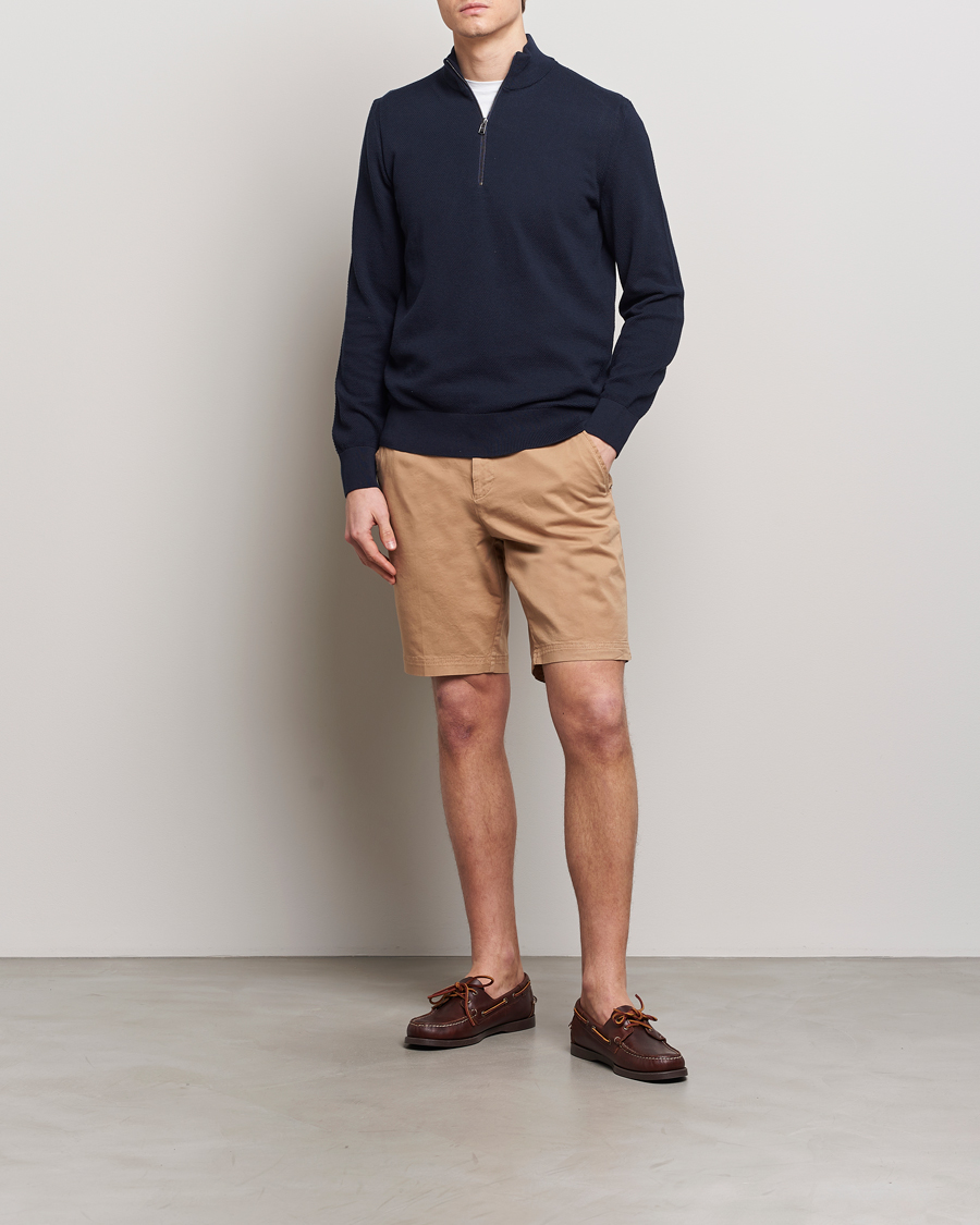 Heren | Korte broek | BOSS BLACK | Slice Cotton Shorts Medium Beige