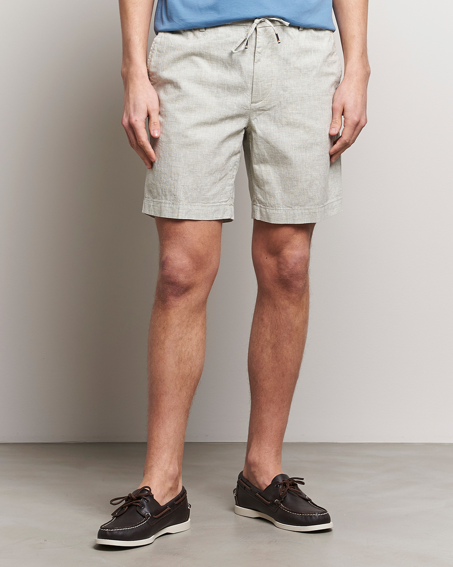 Heren | Afdelingen | BOSS BLACK | Kane Drawstring Shorts Open Green