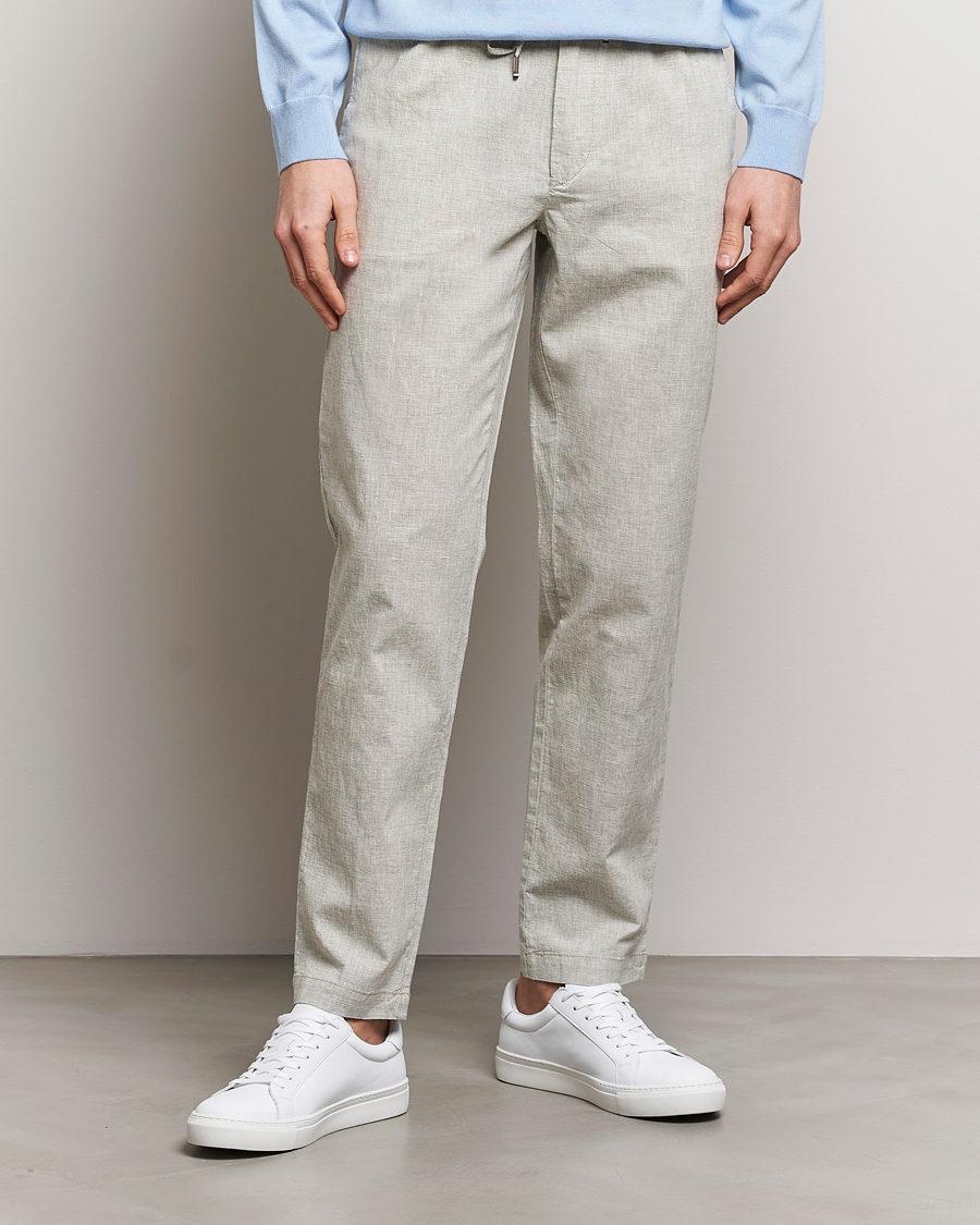 Heren |  | BOSS BLACK | Kane Drawstring Pants Open Green