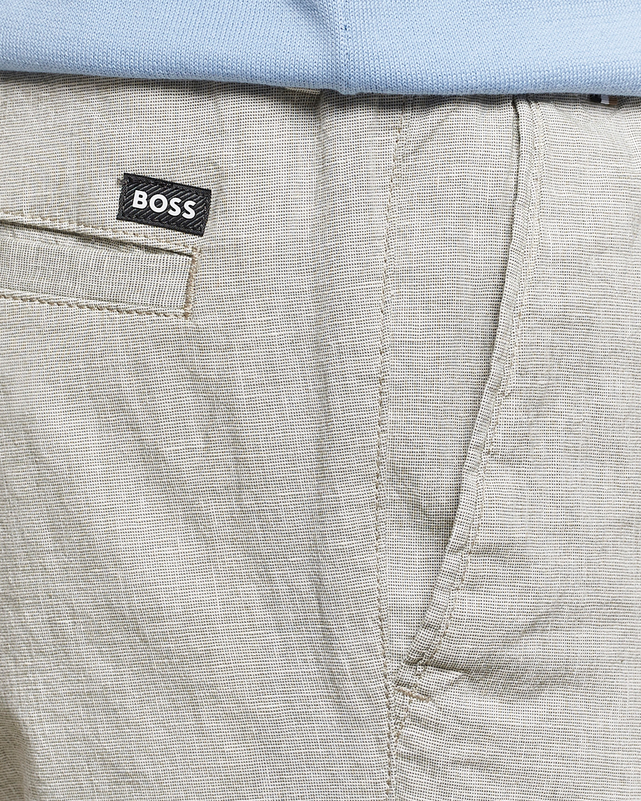 Heren | Broeken | BOSS BLACK | Kane Drawstring Pants Open Green
