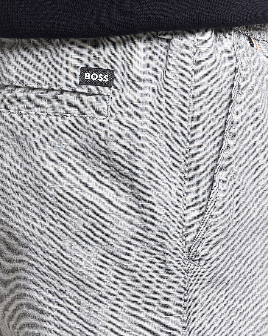 Heren | Broeken | BOSS BLACK | Kane Drawstring Pants Light Blue