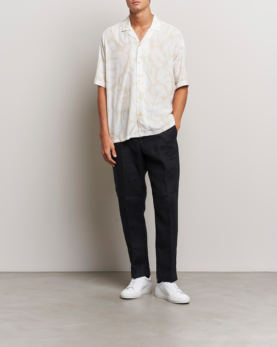 Heren | Overhemden | BOSS BLACK | Drew Short Sleeve Shirt Open White