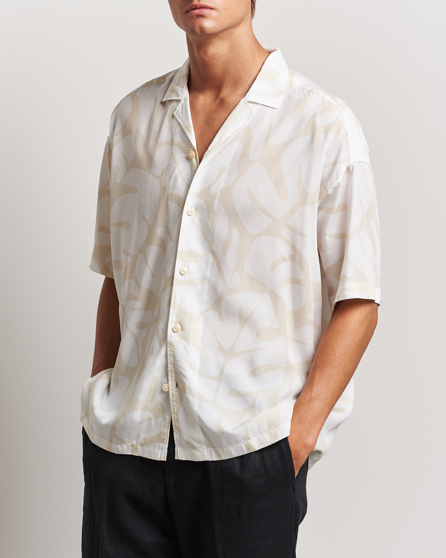 Heren | Overhemden | BOSS BLACK | Drew Short Sleeve Shirt Open White