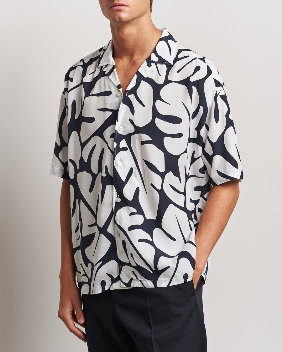 Heren | Overhemden | BOSS BLACK | Drew Short Sleeve Shirt Dark Blue