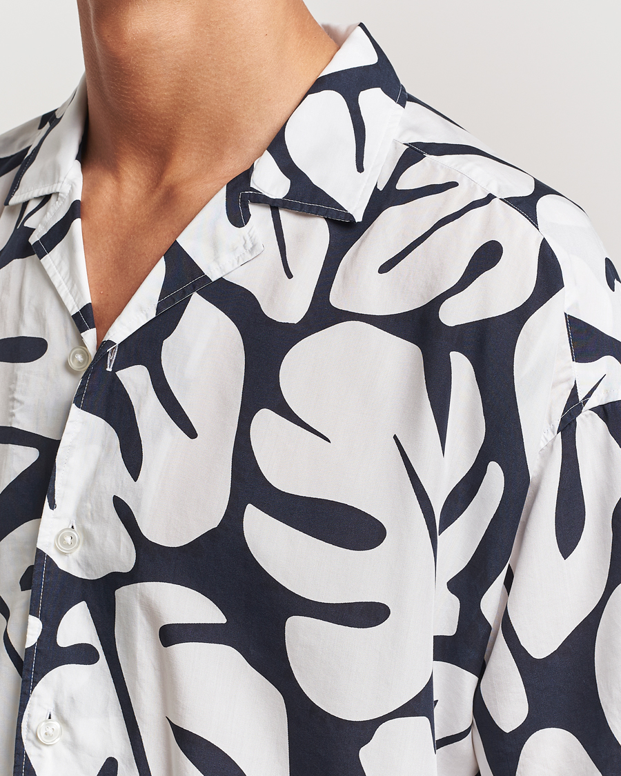 Heren | Overhemden | BOSS BLACK | Drew Short Sleeve Shirt Dark Blue