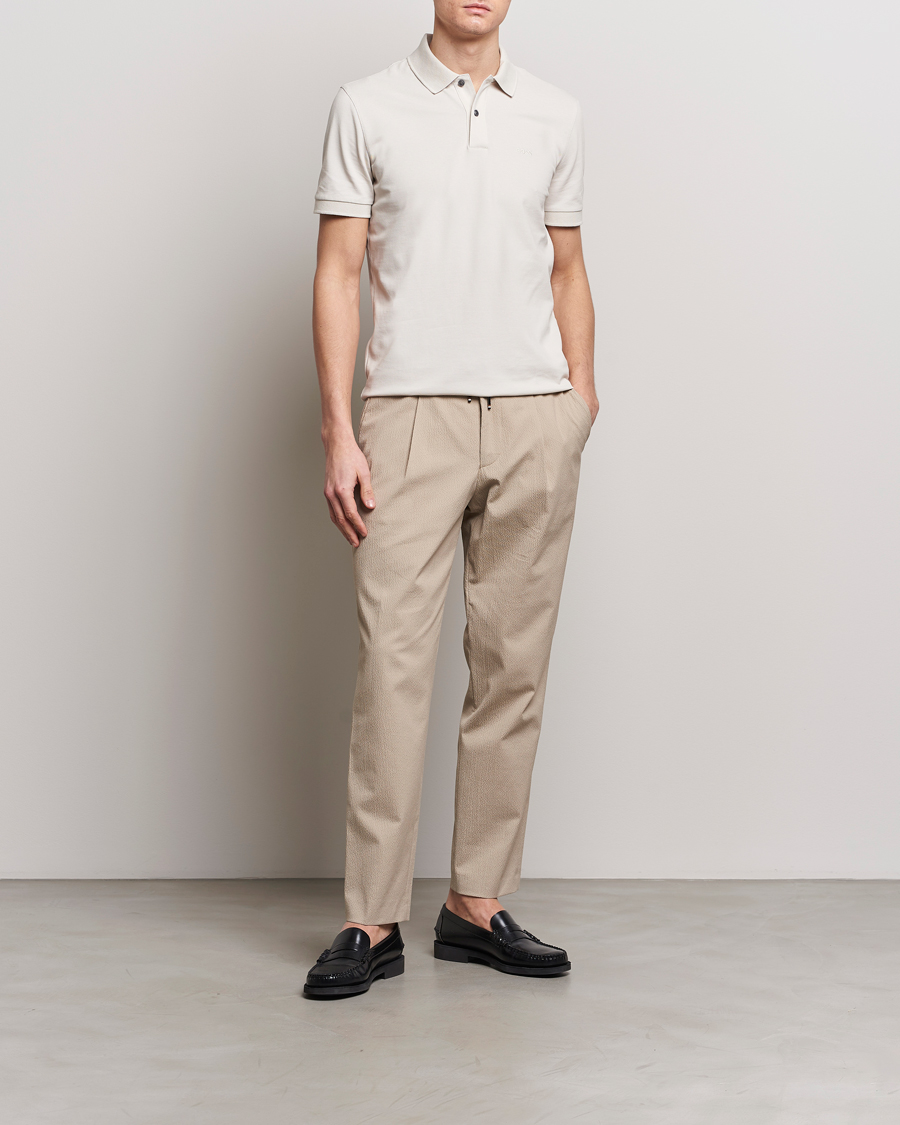 Heren | Polo's | BOSS BLACK | Pallas Polo Open White