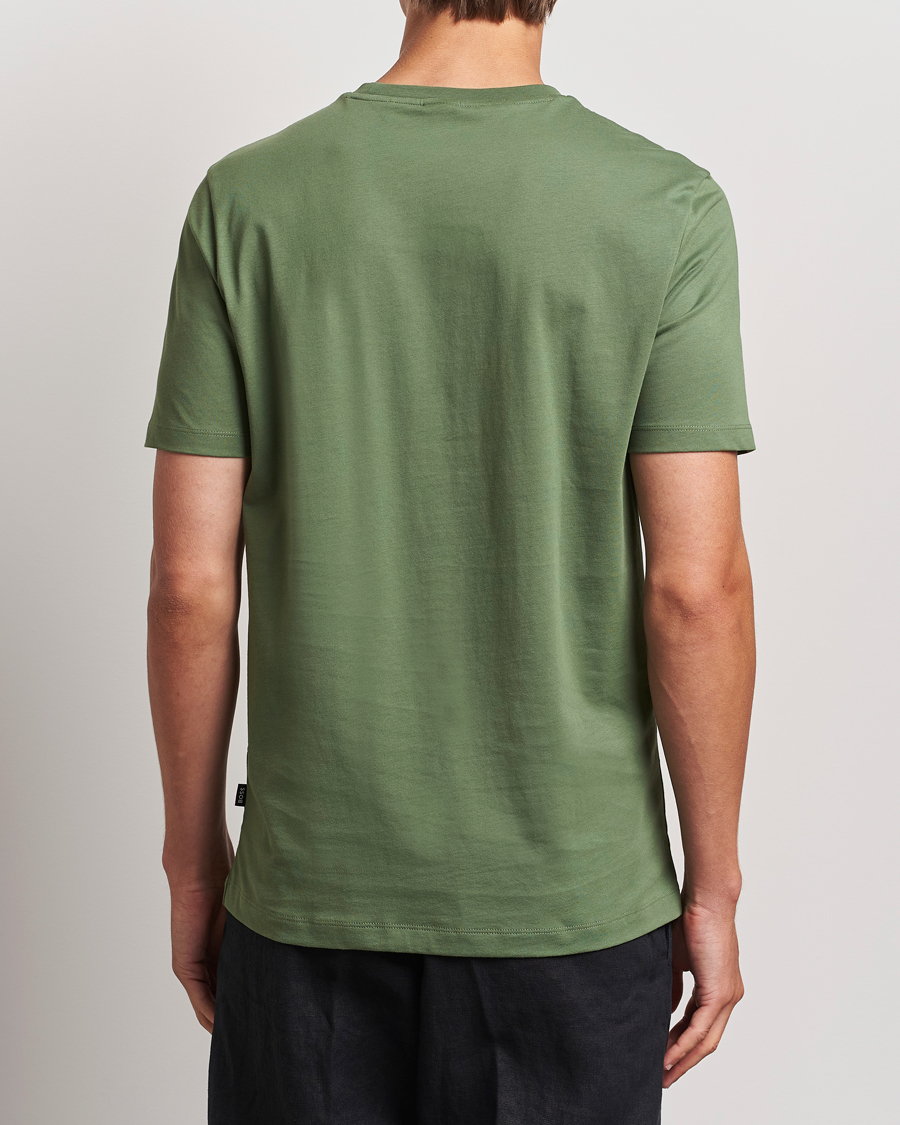Heren | T-shirts | BOSS BLACK | Thompson Crew Neck T-Shirt Open Green