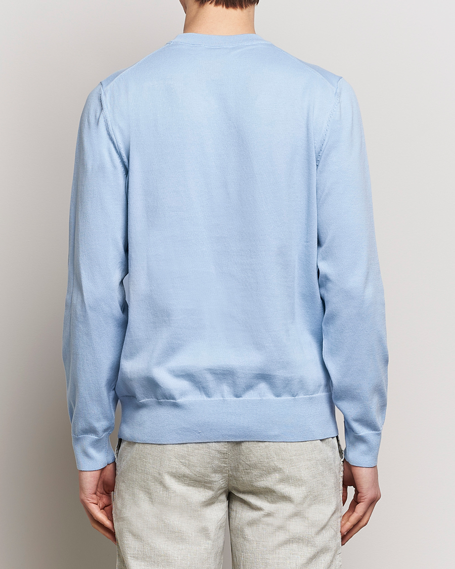 Heren | Truien | BOSS BLACK | Pacas Crew Neck Pullover Light Blue