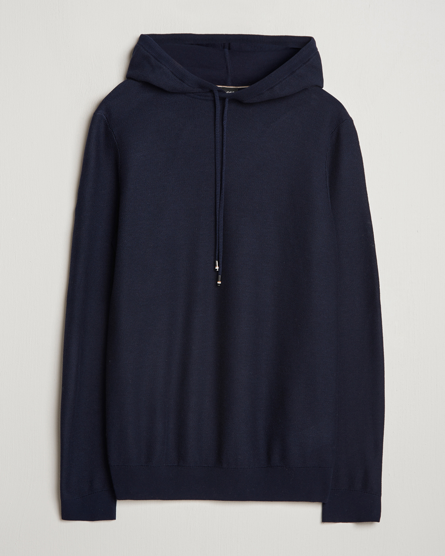 Heren | Truien | BOSS BLACK | Trapani Hoodie Dark Blue