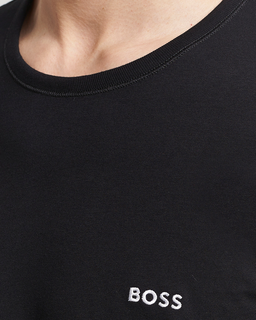 Heren | T-shirts | BOSS BLACK | 3-Pack Crew Neck T-Shirt Black/White/Red