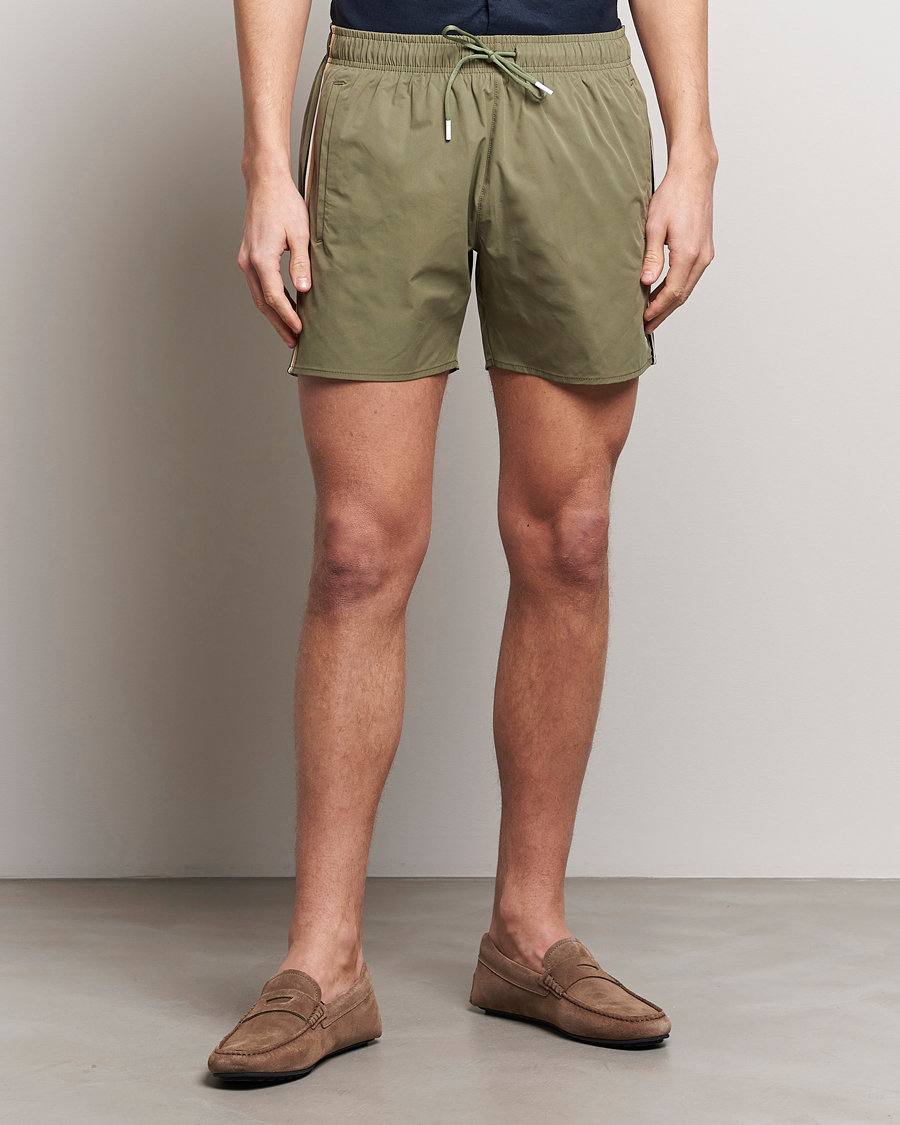 Heren | Afdelingen | BOSS BLACK | Iconic Swimshorts Green