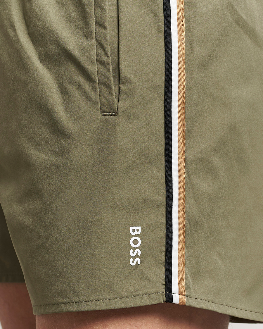 Heren | Zwembroek | BOSS BLACK | Iconic Swimshorts Green