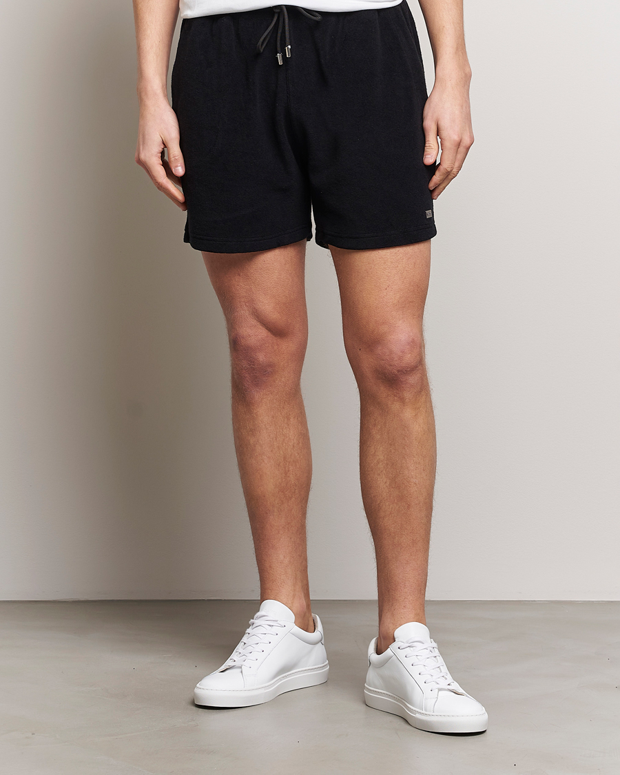 Heren | Korte broek | BOSS BLACK | Terry Shorts Black