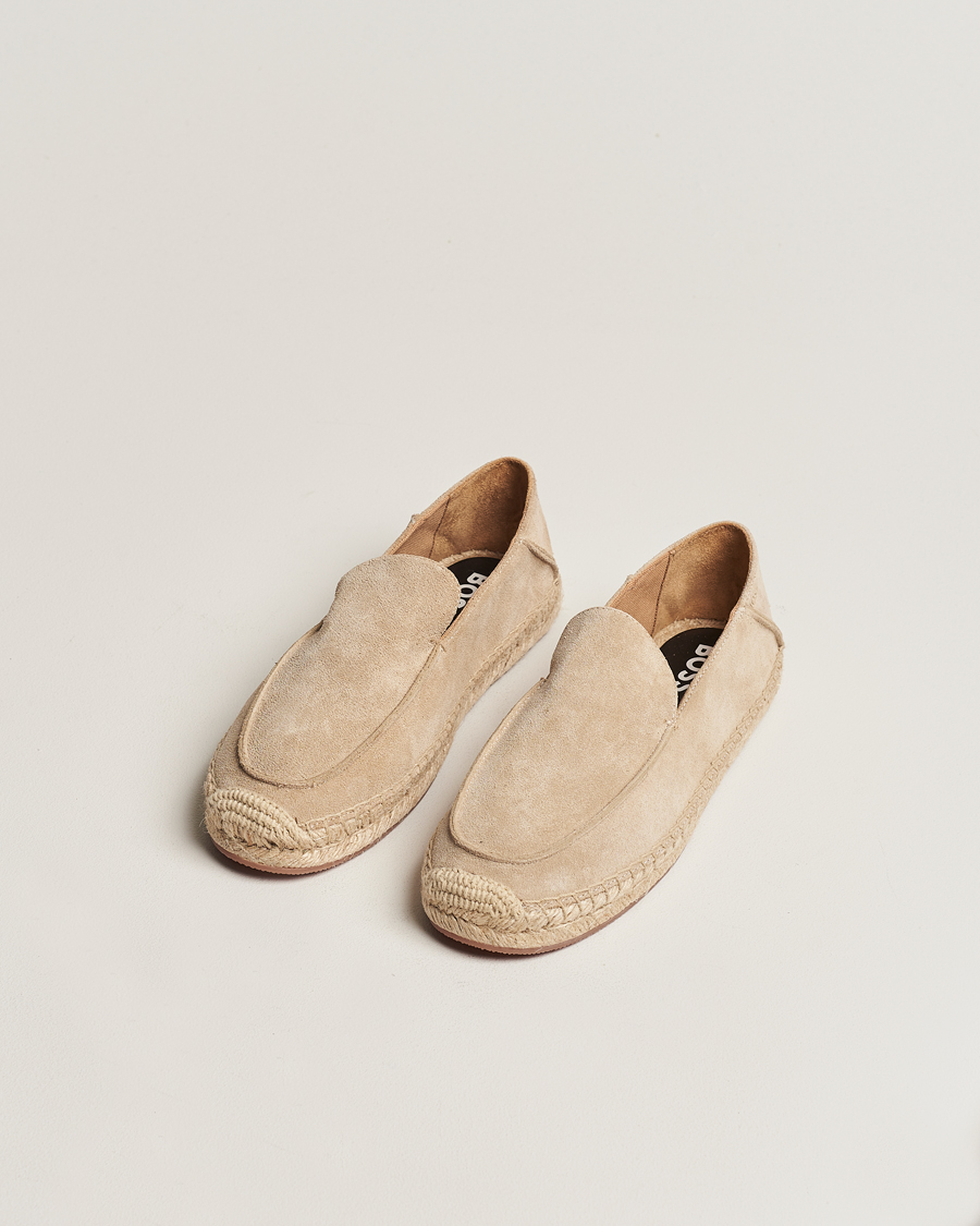 Heren | Schoenen | BOSS BLACK | Madeira Espadrilles Dark Beige