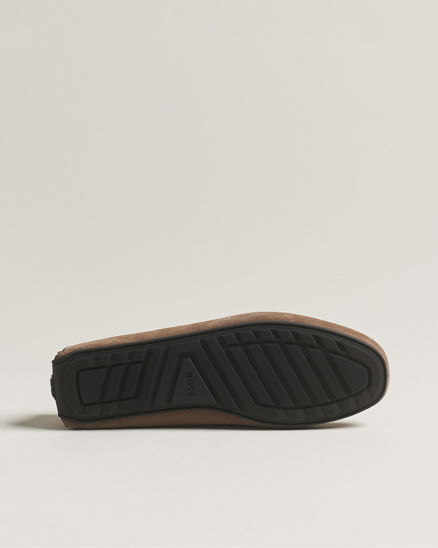 Heren | BOSS BLACK Noel Car Shoe Suede Medium Beige | BOSS BLACK | Noel Car Shoe Suede Medium Beige