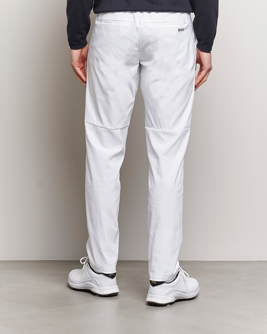 Heren | Broeken | BOSS GREEN | Phoenix Golf Trousers White