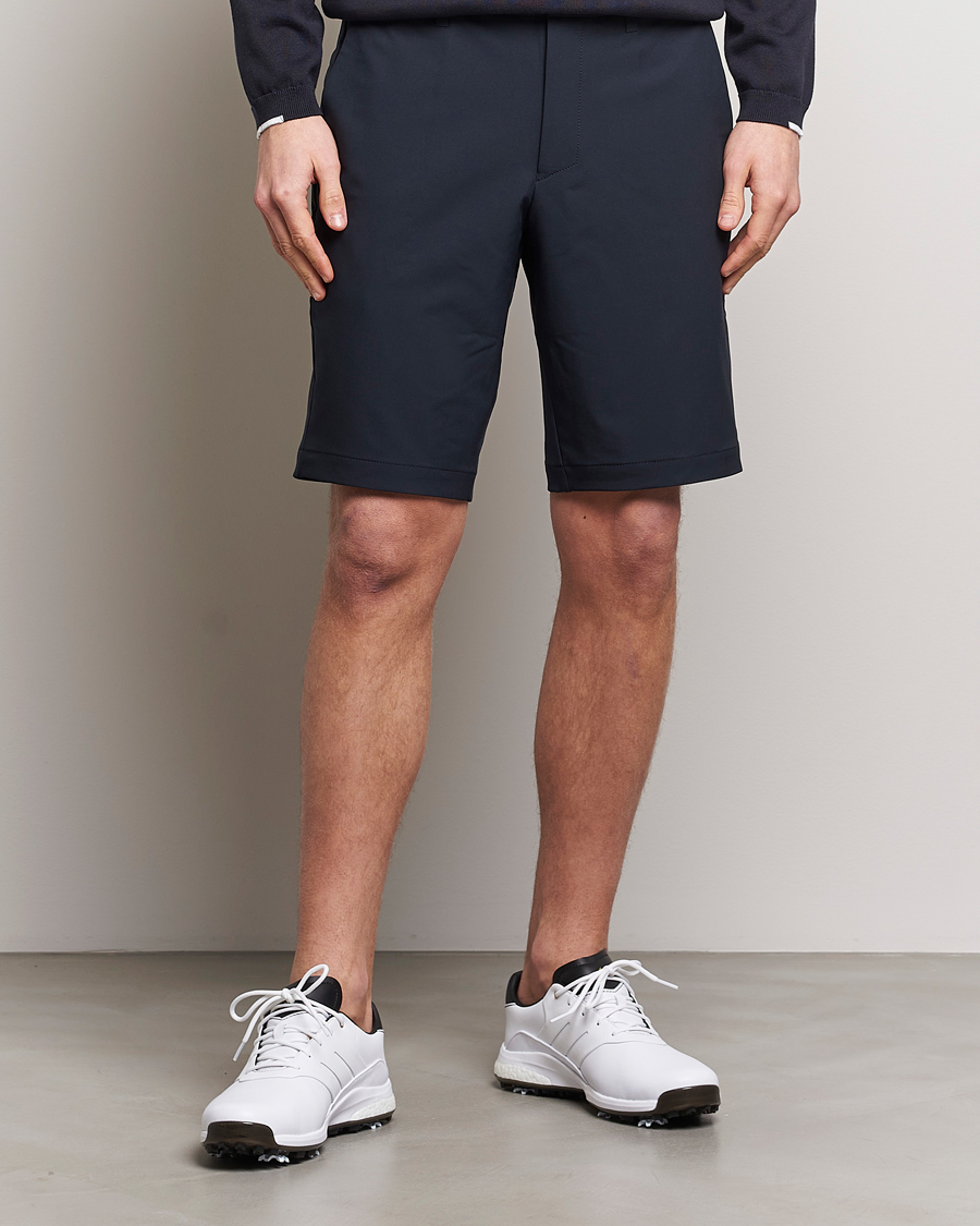 Heren | Korte broek | BOSS GREEN | Commuter Golf Shorts Dark Blue