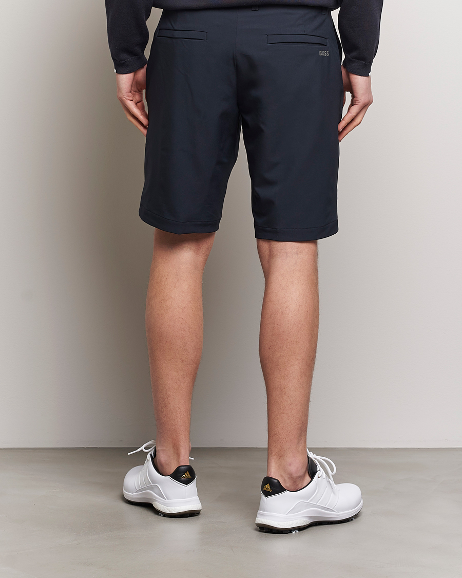 Heren | Korte broek | BOSS GREEN | Commuter Golf Shorts Dark Blue