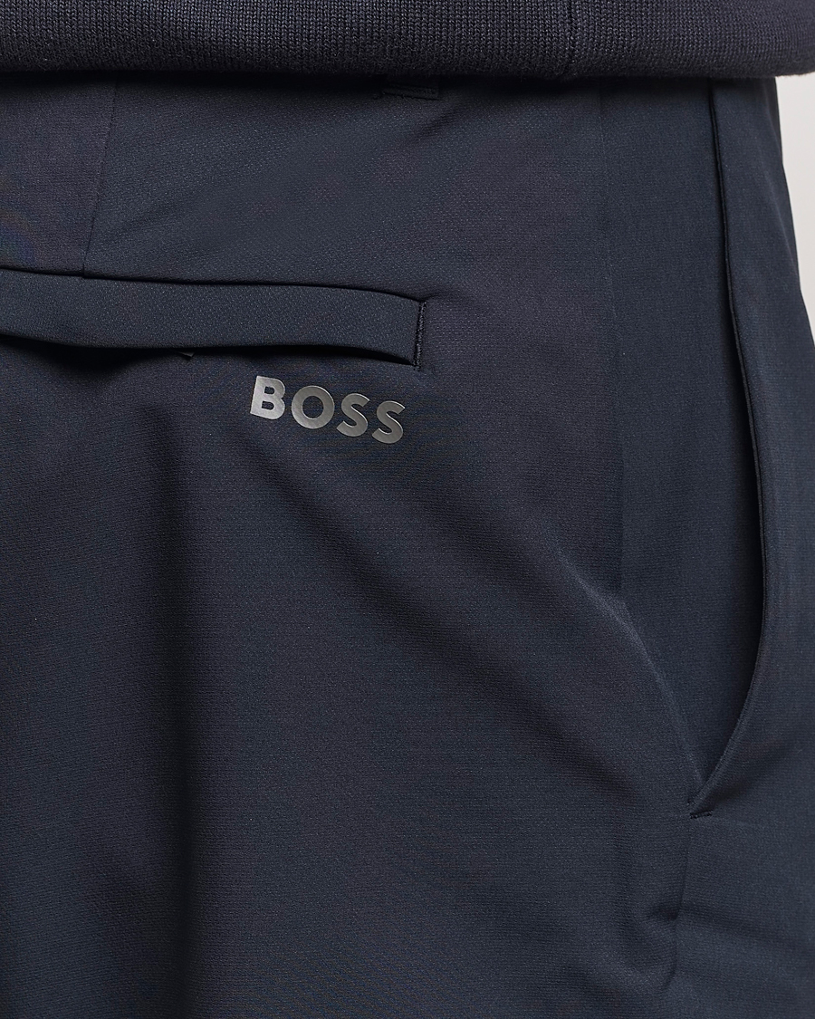 Heren | Korte broek | BOSS GREEN | Commuter Golf Shorts Dark Blue