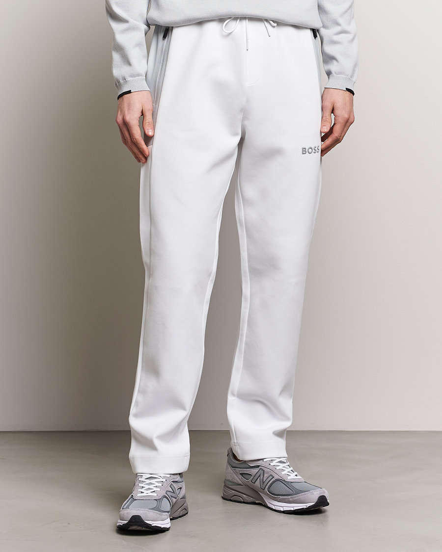 Heren | Joggingbroeken | BOSS GREEN | Hadim Sweatpants White