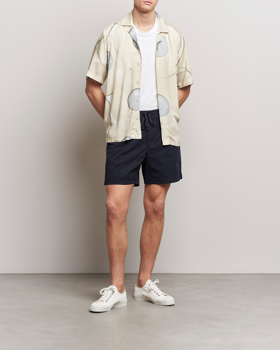 Heren | Korte broek | BOSS ORANGE | Sandrew Cotton Shorts Dark Blue