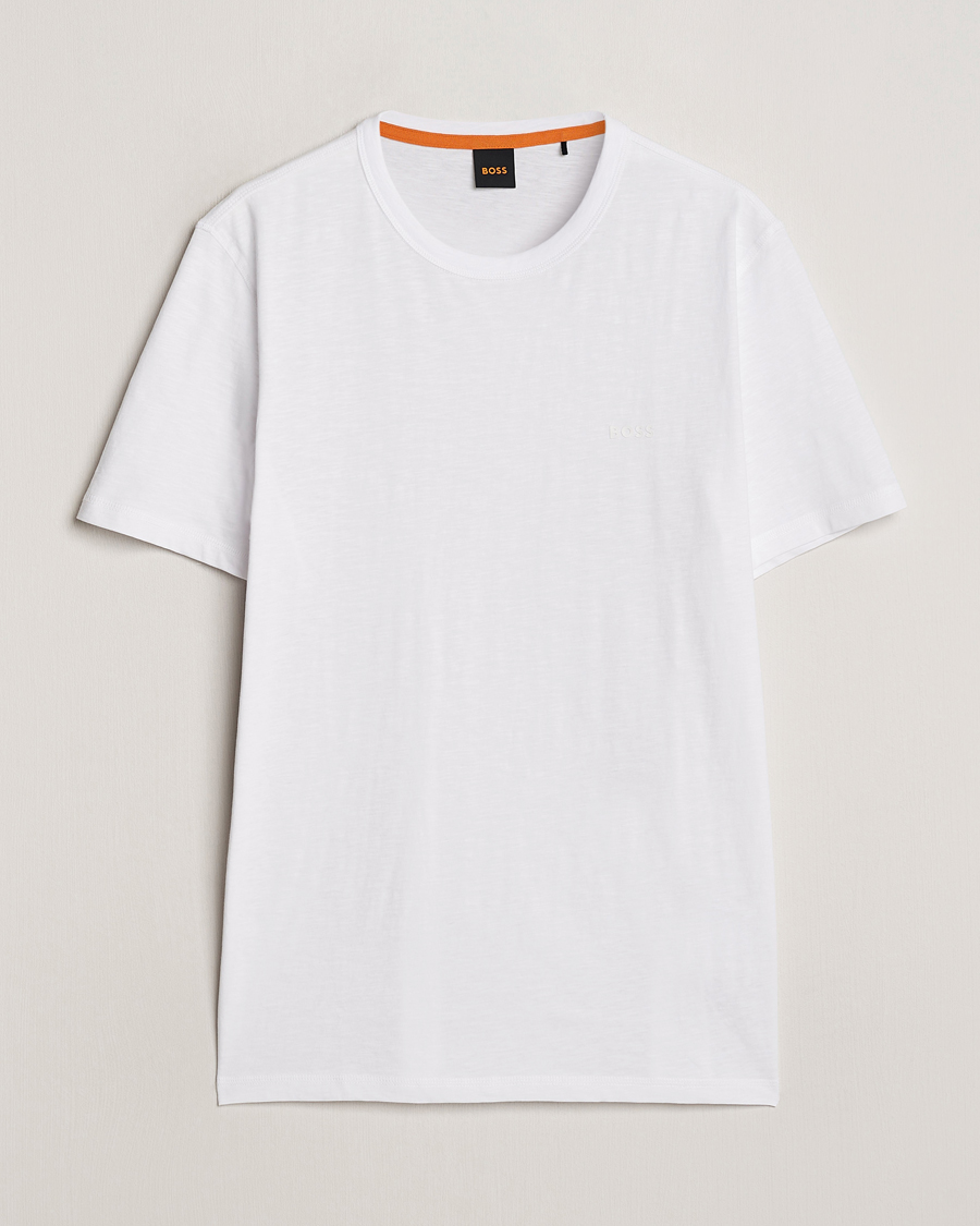 Heren | T-shirts | BOSS ORANGE | Tegood Crew Neck T-Shirt White