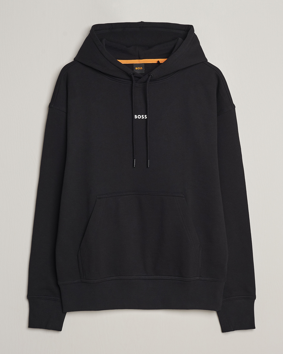 Heren | Truien | BOSS ORANGE | WeSmall Logo Hoodie Black