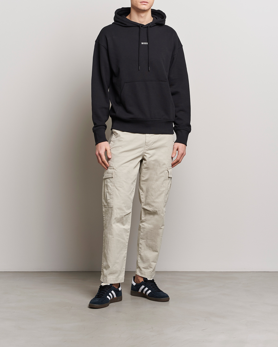 Heren | Truien | BOSS ORANGE | WeSmall Logo Hoodie Black