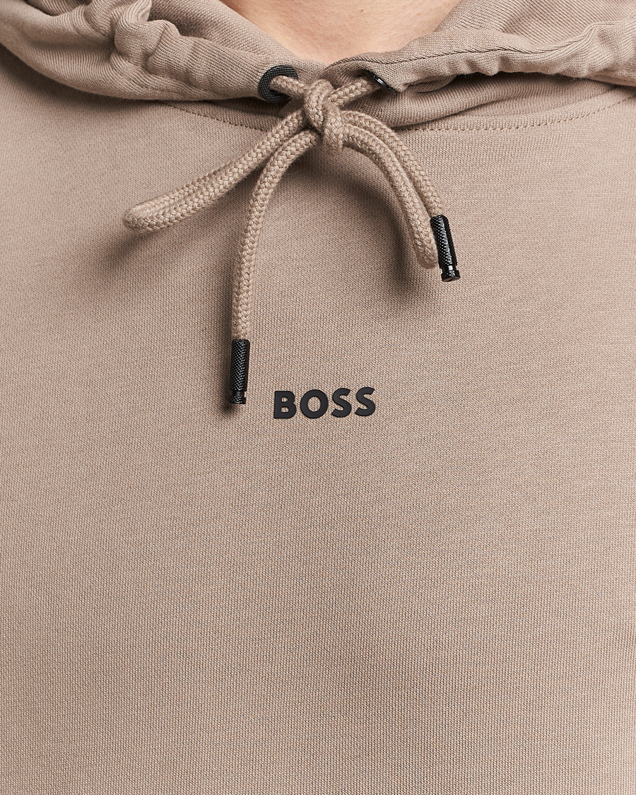 Heren | Truien | BOSS ORANGE | WeSmall Logo Hoodie Open Brown