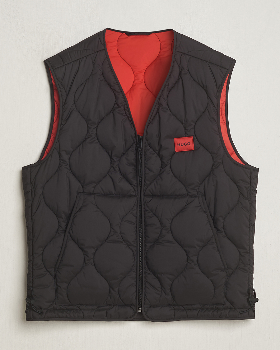 Heren | Jassen | HUGO | Bethano Vest Black