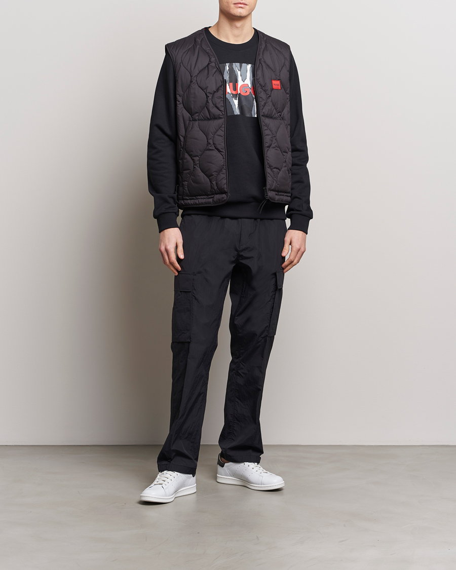 Heren | Jassen | HUGO | Bethano Vest Black