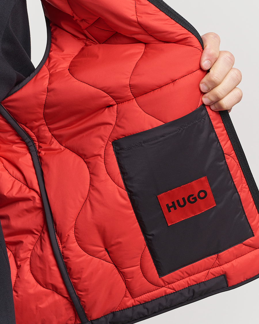 Heren | Jassen | HUGO | Bethano Vest Black