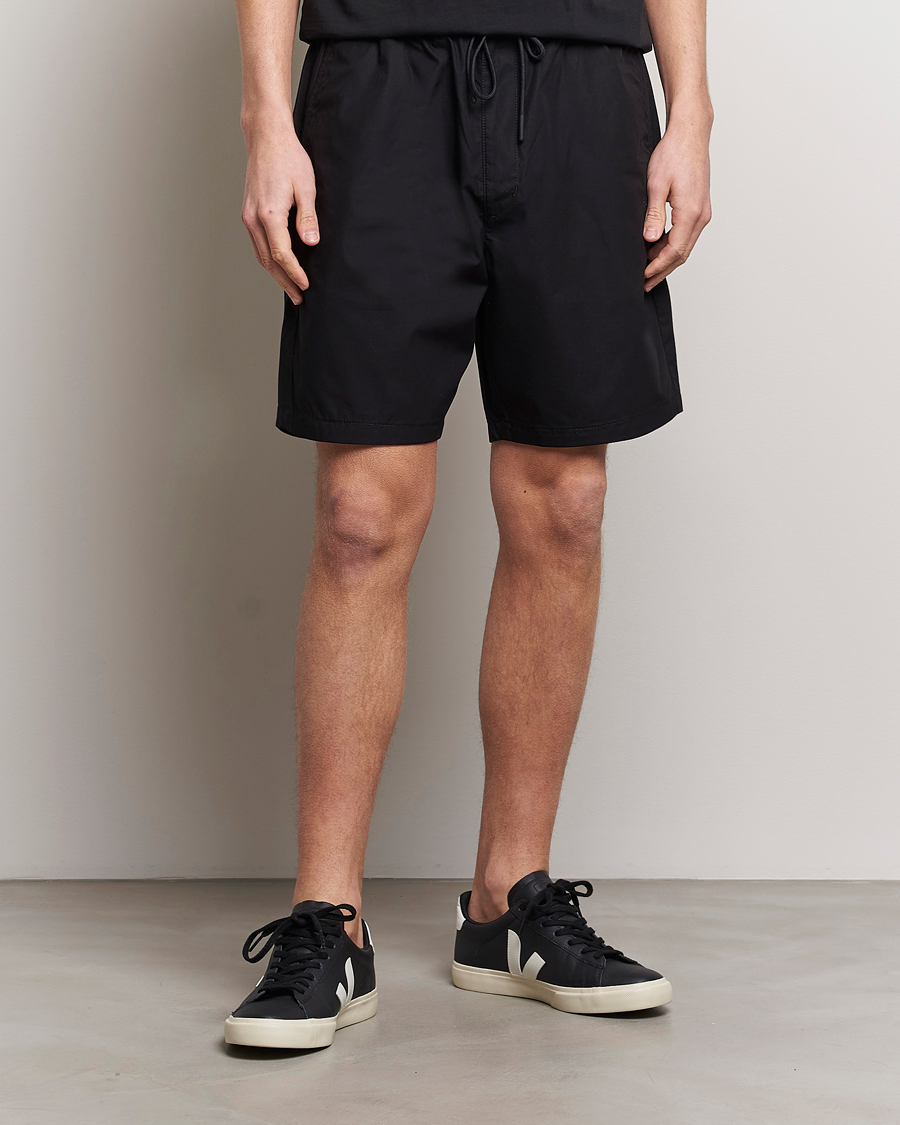 Heren | Korte broek | HUGO | Dan Cotton Sweatshorts Black