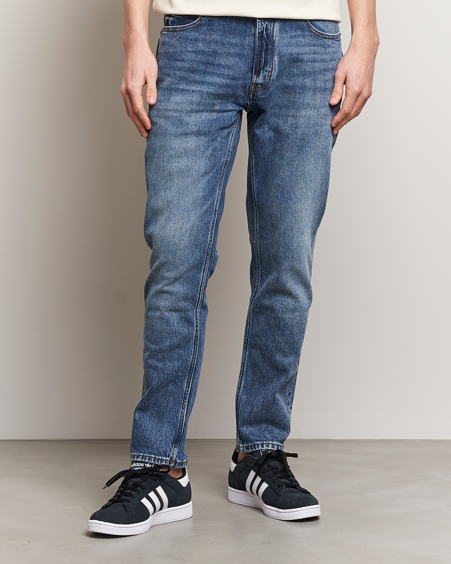Heren | Blauwe jeans | HUGO | 634 Tapered Fit Jeans Bright Blue