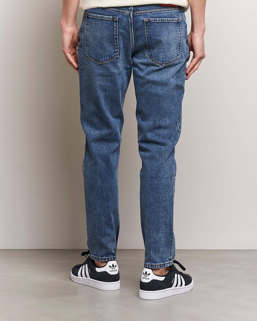 Heren | Jeans | HUGO | 634 Tapered Fit Jeans Bright Blue