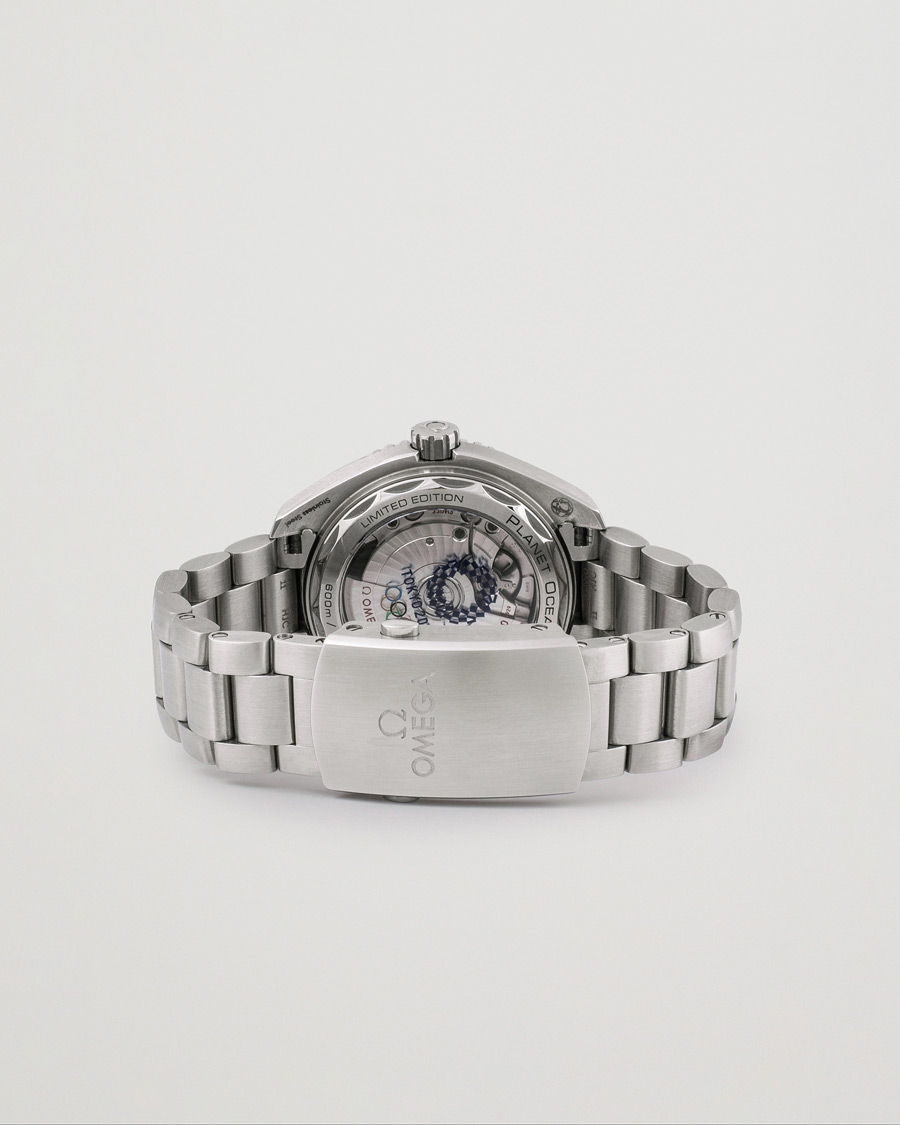 Heren | Omega Pre-Owned Seamaster Planet Ocean Tokyo 208/2020 Silver | Omega Pre-Owned | Seamaster Planet Ocean Tokyo 208/2020 Silver
