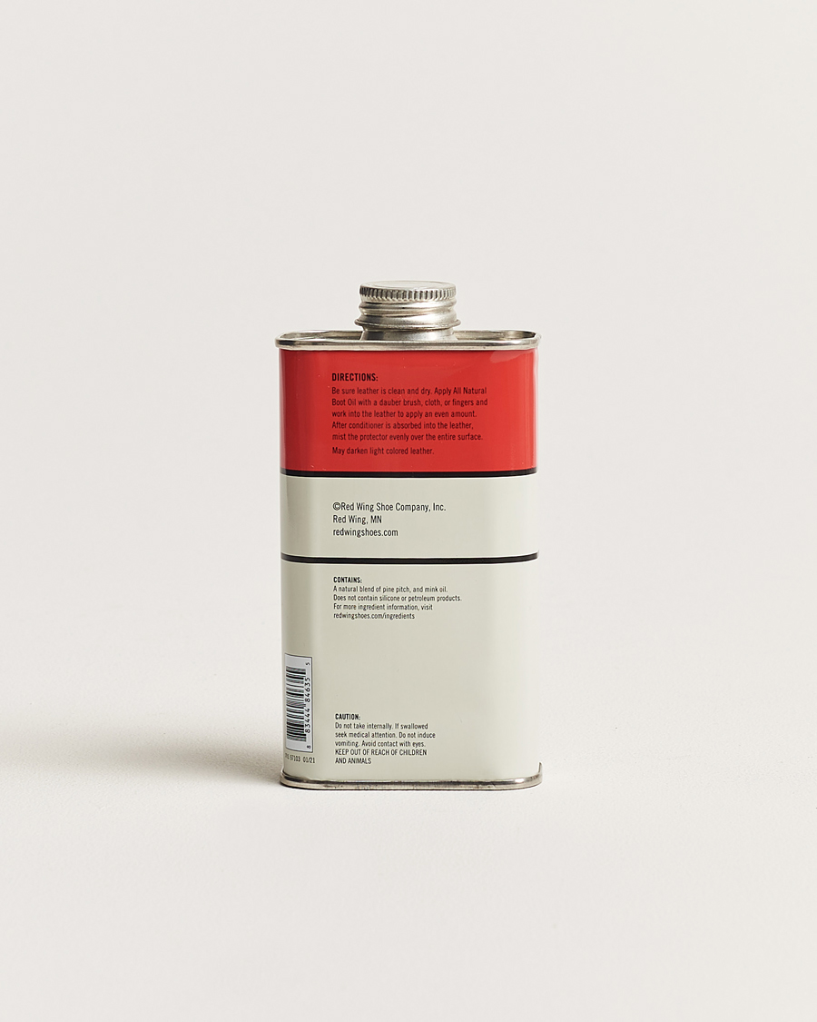 Heren | Schoenverzorging | Red Wing Shoes | All Natural Boot Oil