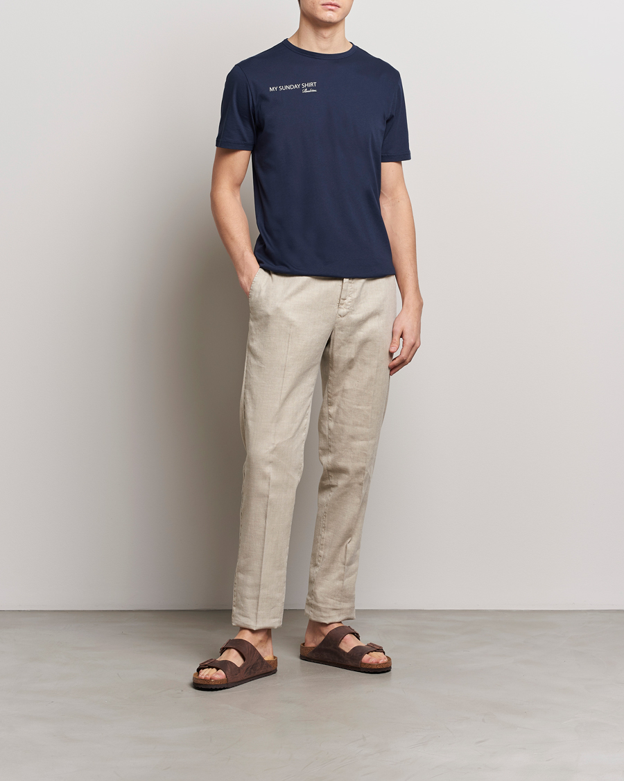 Heren | T-shirts | Stenströms | Sunday T-shirt Navy