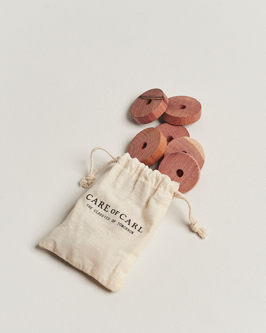 Heren | Kledingverzorging | Care with Carl | 10-Pack Cedar Rings