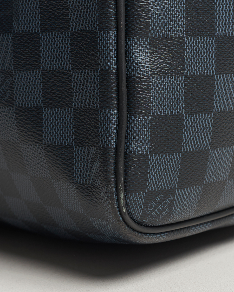 Heren | Louis Vuitton Pre-Owned Keepall Bandoulière 45 Damier Graphite | Louis Vuitton Pre-Owned | Keepall Bandoulière 45 Damier Graphite