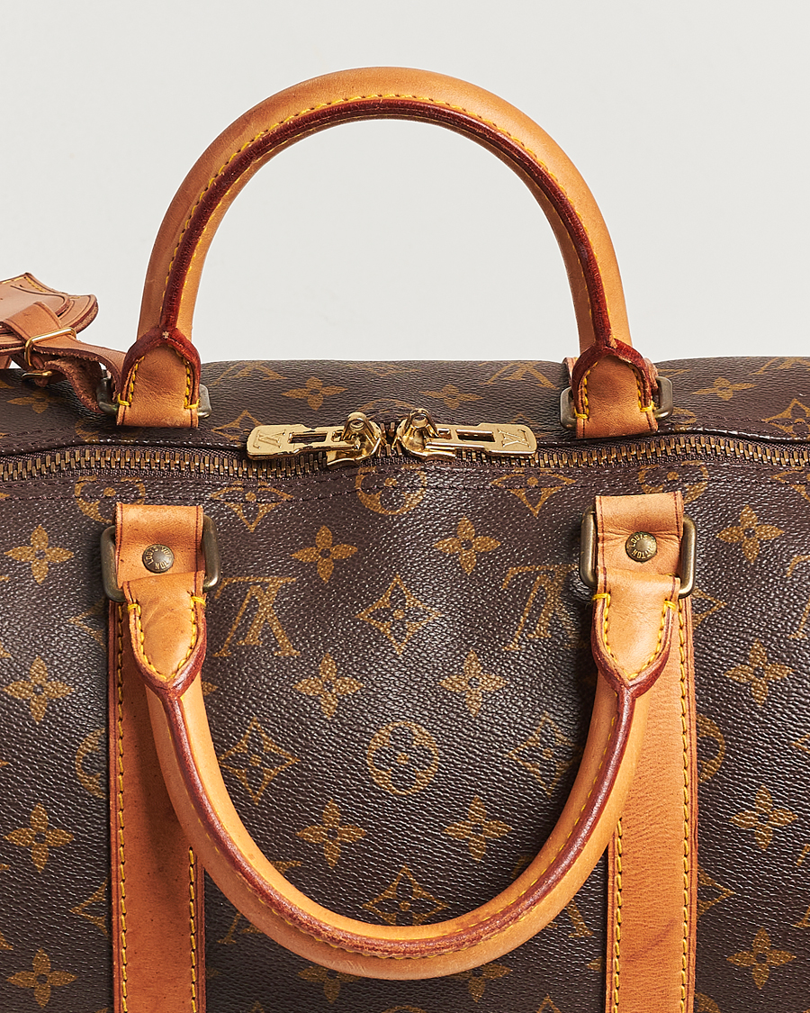 Heren | Louis Vuitton Pre-Owned Keepall 50 Bag Monogram | Louis Vuitton Pre-Owned | Keepall 50 Bag Monogram
