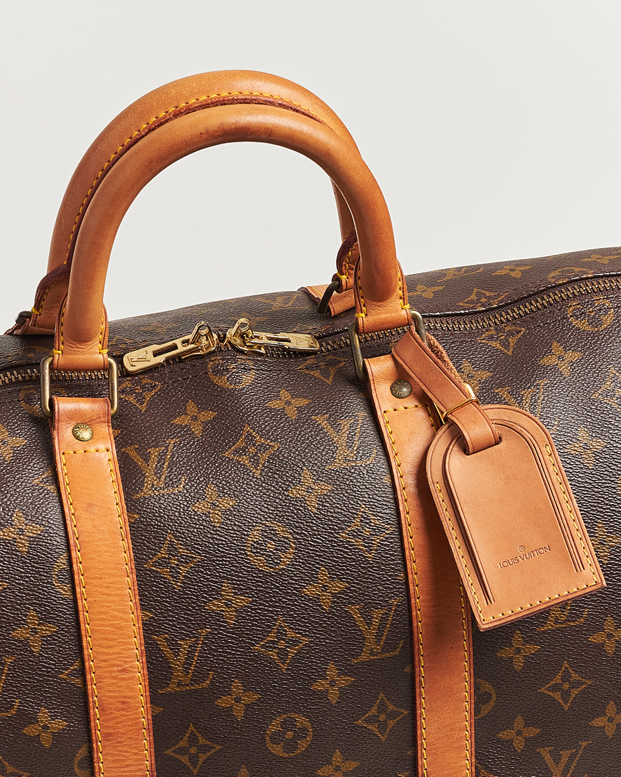 Heren | Louis Vuitton Pre-Owned Keepall 50 Bag Monogram | Louis Vuitton Pre-Owned | Keepall 50 Bag Monogram