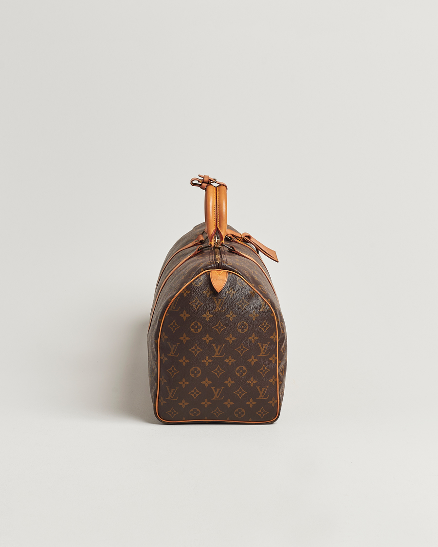 Heren | Louis Vuitton Pre-Owned Keepall 50 Bag Monogram | Louis Vuitton Pre-Owned | Keepall 50 Bag Monogram
