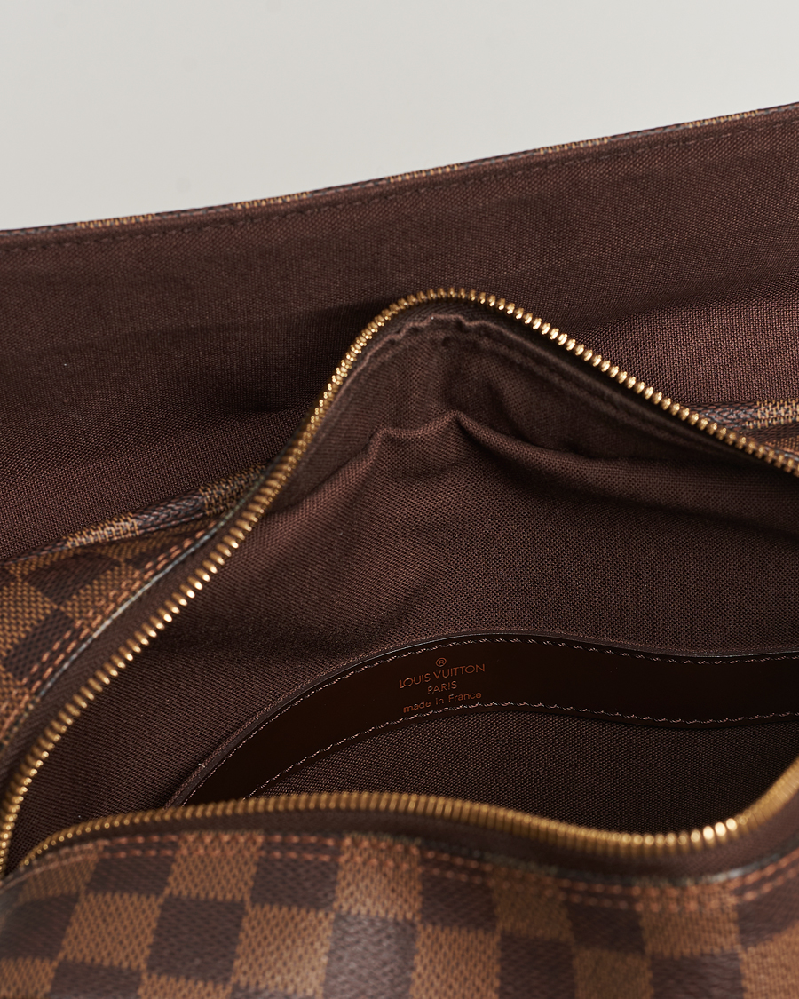 Heren | Louis Vuitton Pre-Owned Naviglio Messenger Bag Damier Ebene  | Louis Vuitton Pre-Owned | Naviglio Messenger Bag Damier Ebene 