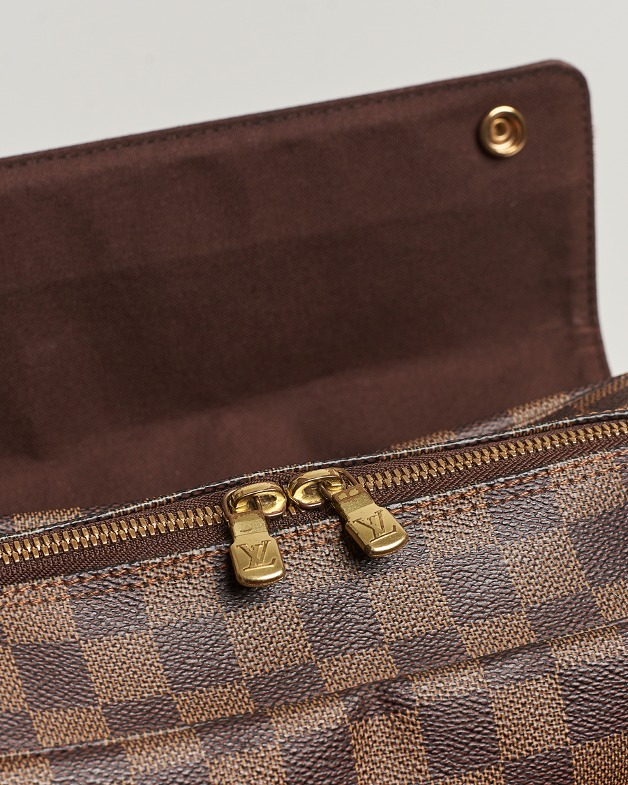 Heren | Louis Vuitton Pre-Owned Naviglio Messenger Bag Damier Ebene  | Louis Vuitton Pre-Owned | Naviglio Messenger Bag Damier Ebene 