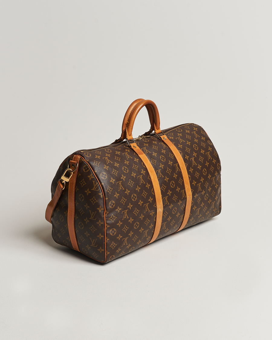 Heren | Louis Vuitton Pre-Owned Keepall Bandoulière 50 Monogram  | Louis Vuitton Pre-Owned | Keepall Bandoulière 50 Monogram 