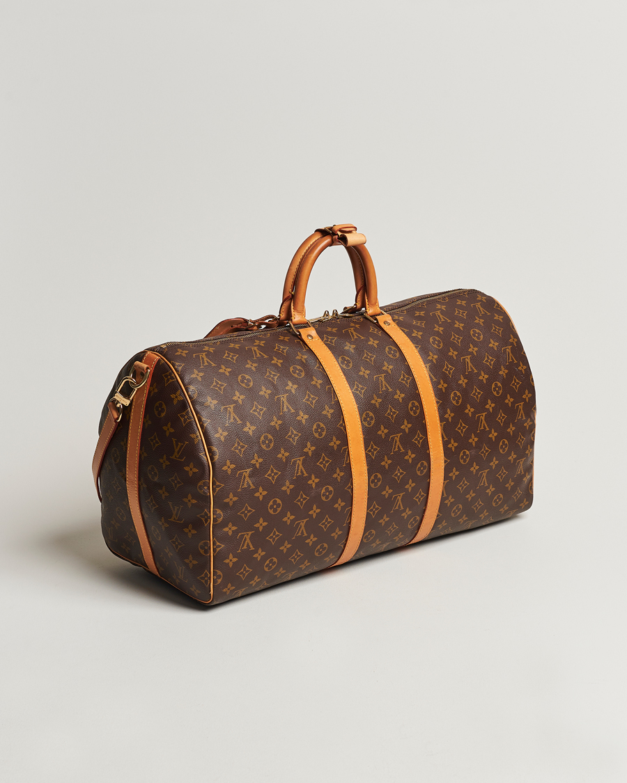 Heren | Louis Vuitton Pre-Owned Keepall Bandoulière 55 Monogram  | Louis Vuitton Pre-Owned | Keepall Bandoulière 55 Monogram 